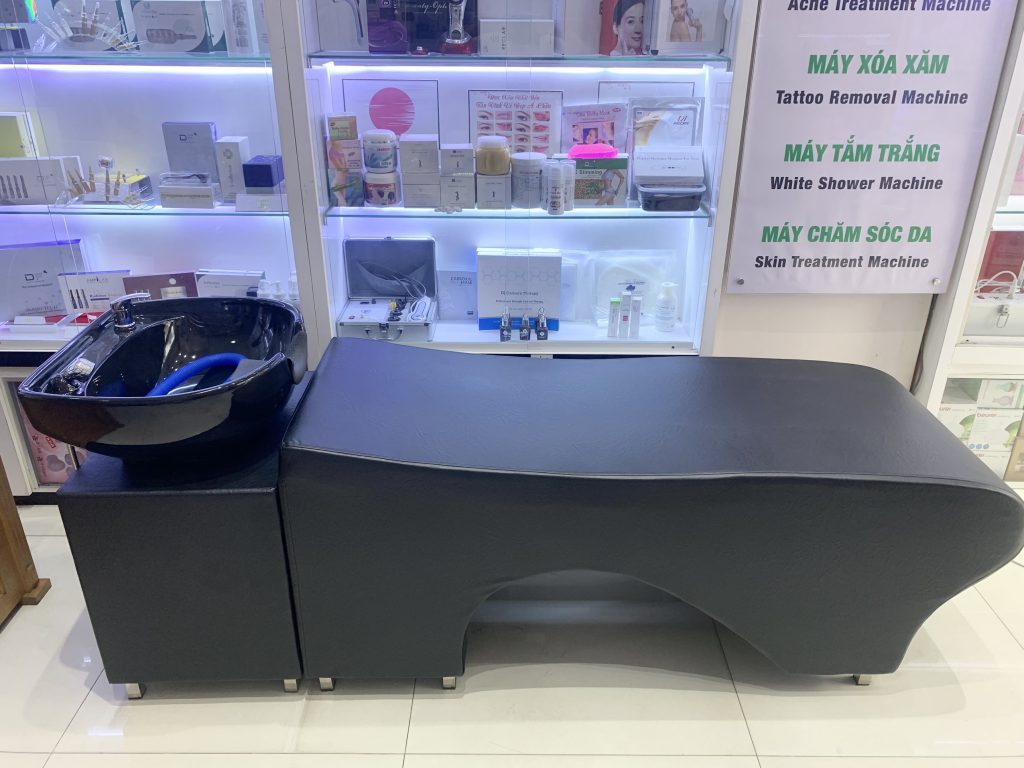 Giường Gội Đầu Bồn Sứ Cao Cấp