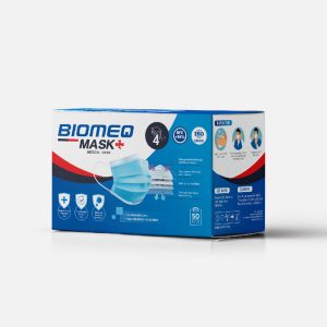 Khẩu trang y tế 4 lớp kháng khuẩn Biomeq Mask+ - Thanh Trúc Med