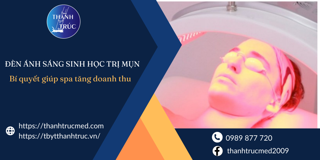 Đèn ánh sáng sinh học trị mụn