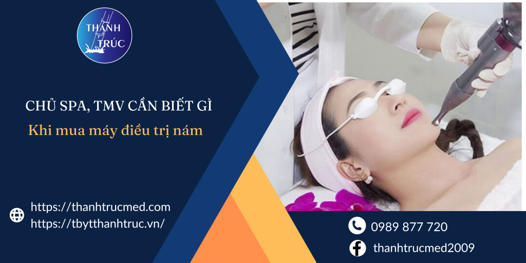 máy điều trị nám