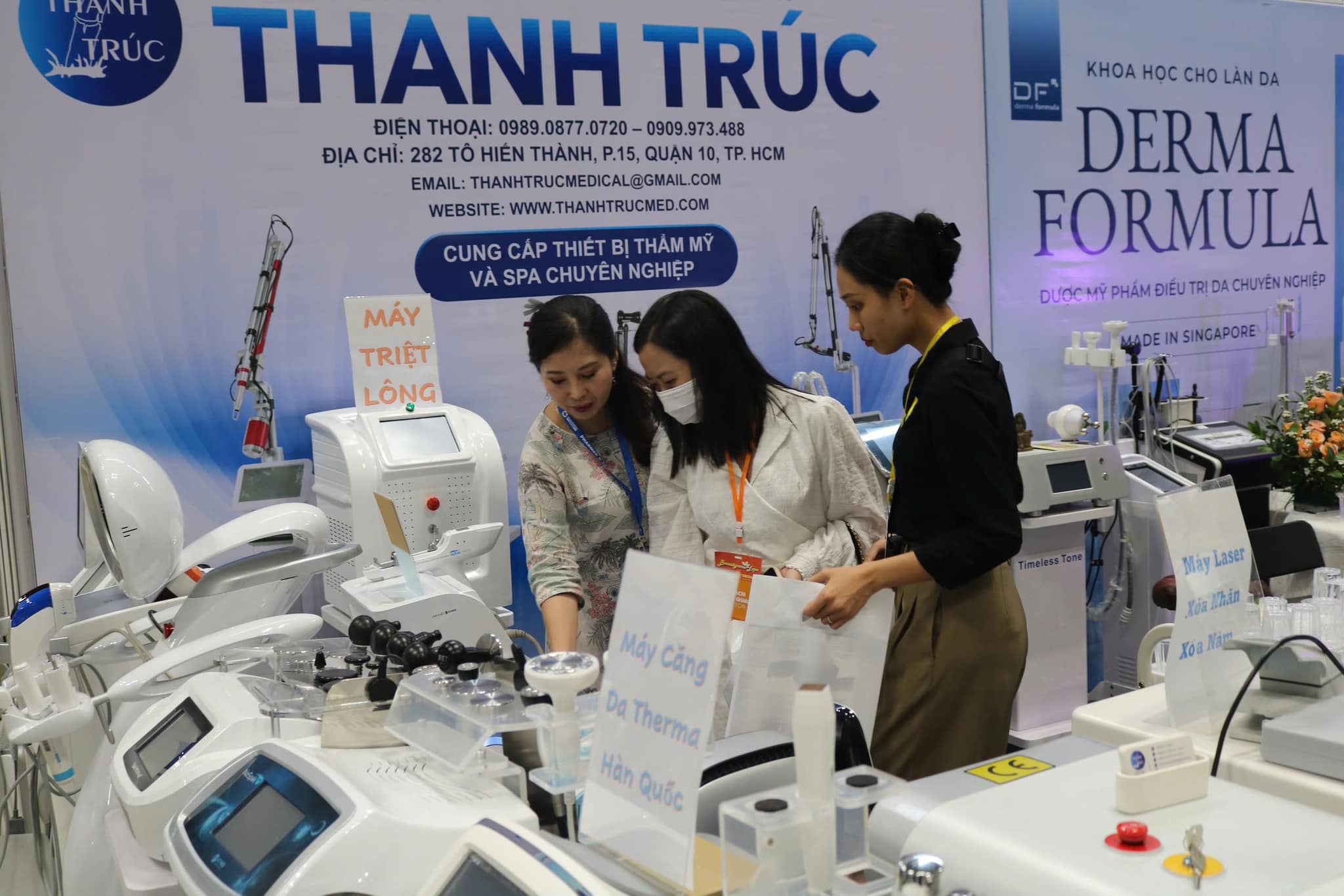 thiết bị thẩm mỹ