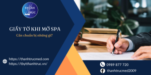 giấy tờ khi mở spa