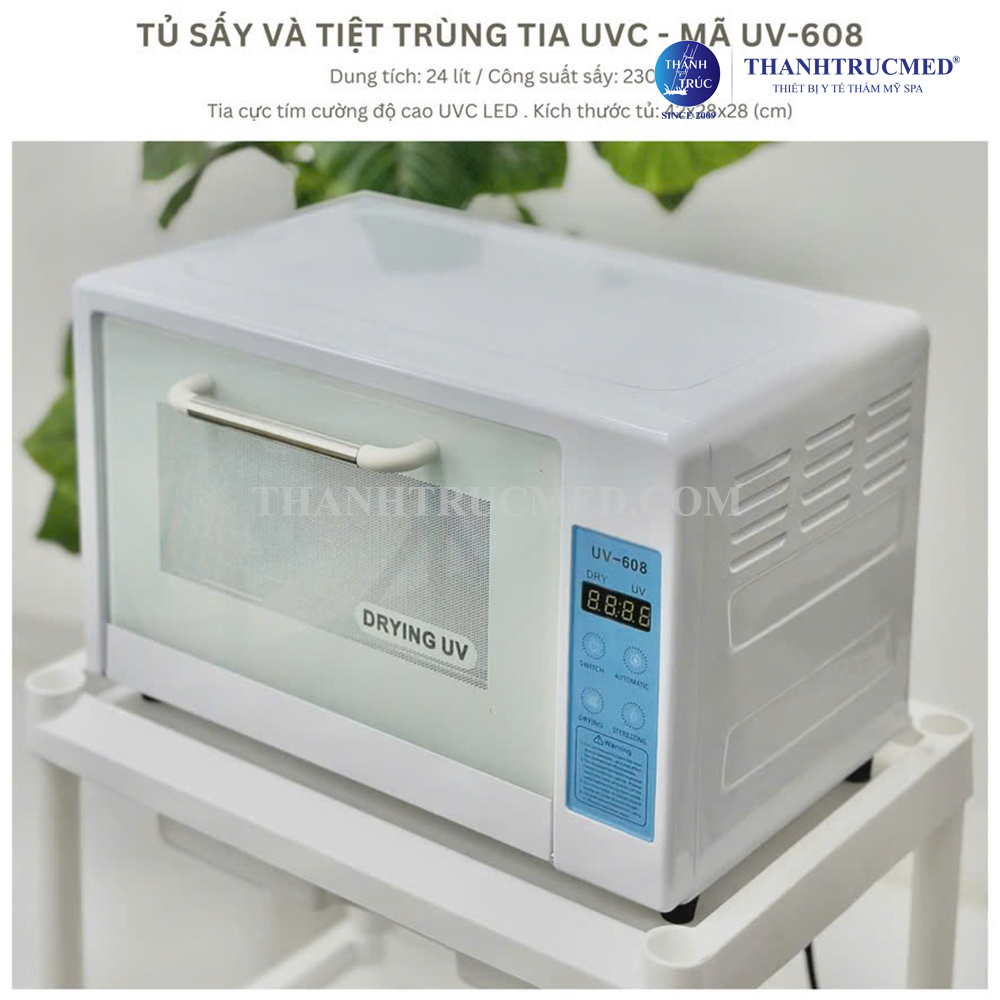 tủ tiệt trùng dụng cụ spa UV 608 – 24L