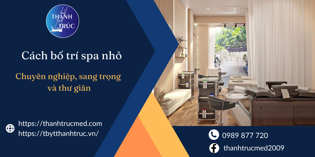 bố trí spa nhỏ