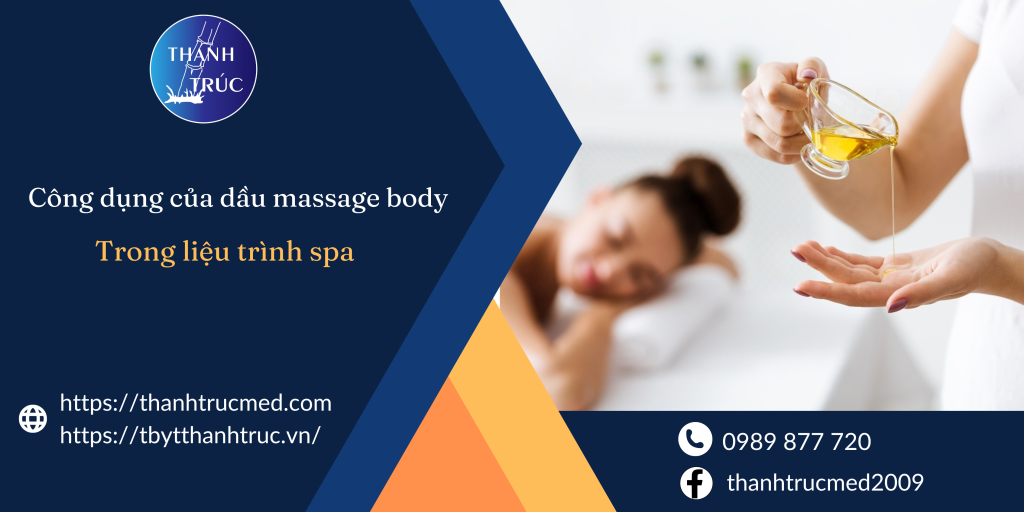 dầu massage body