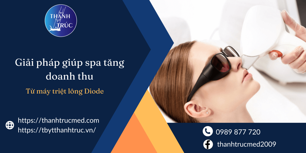 máy triệt lông Diode