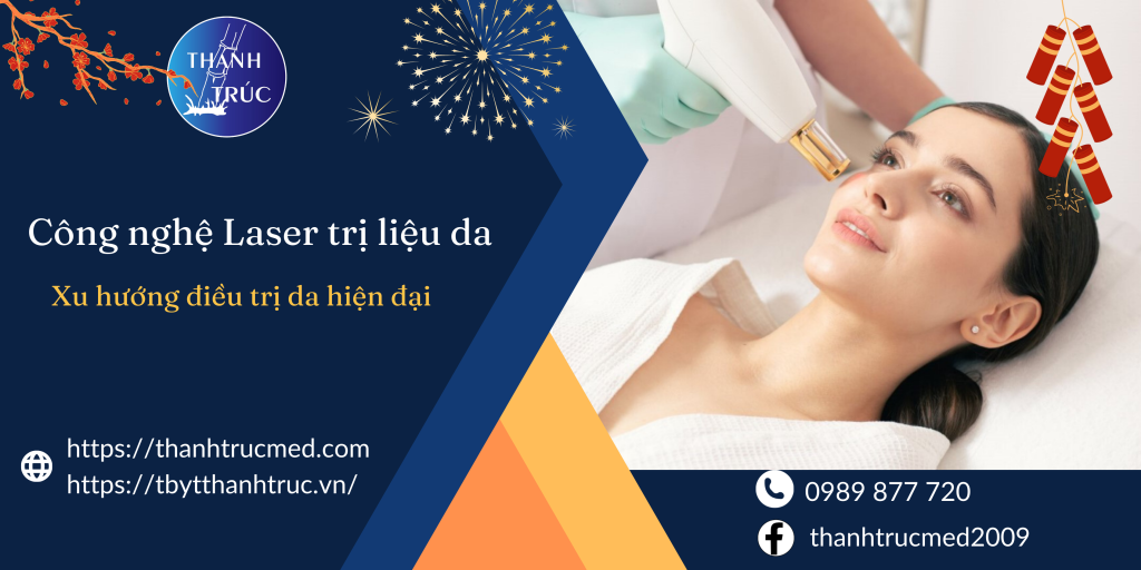 công nghệ laser trị liệu da