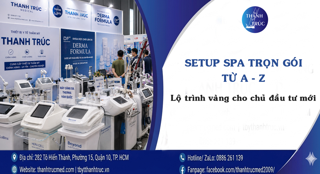 Setup spa trọn gói từ A-Z
