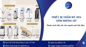 thiết bị thẩm mỹ spa