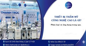 Thiết bị thẩm mỹ công nghệ cao