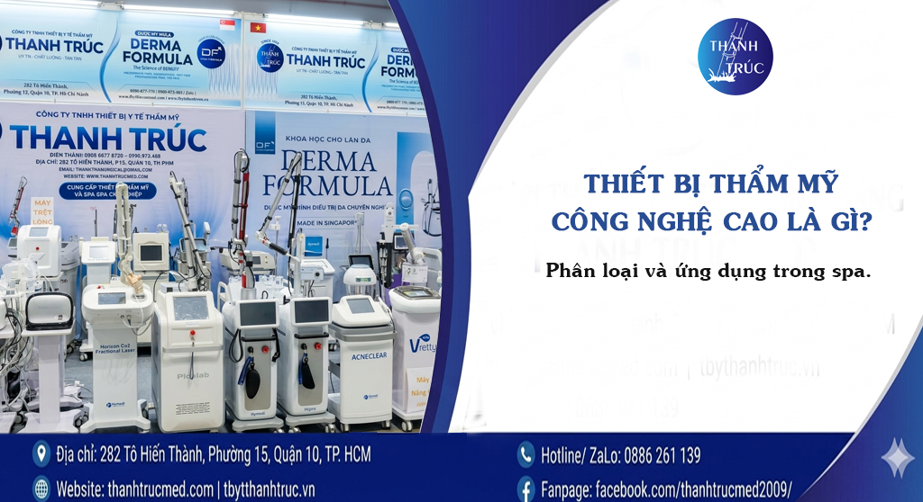 Thiết bị thẩm mỹ công nghệ cao