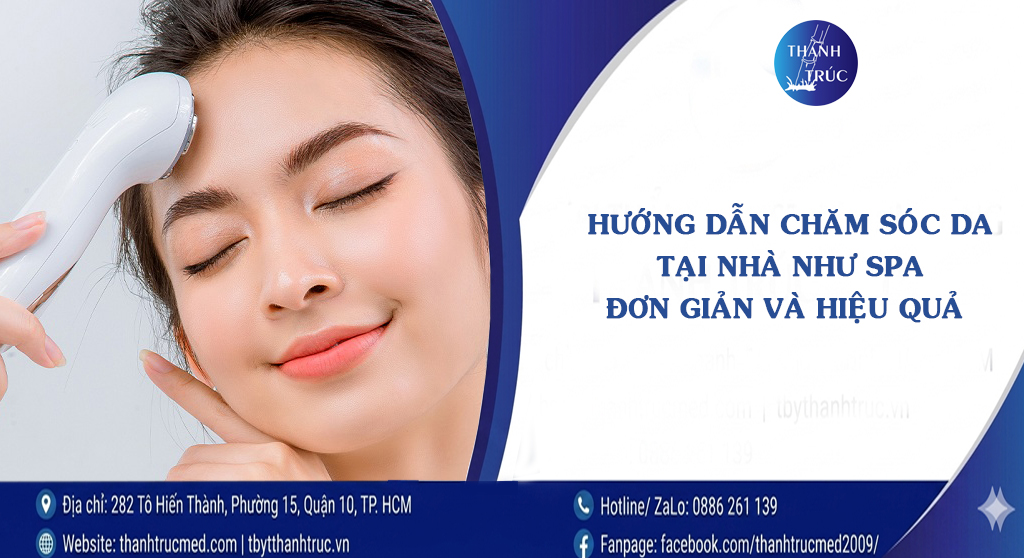 chăm sóc da tại nhà