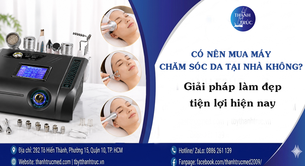 máy chăm sóc da tại nhà