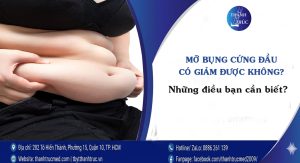 Mỡ bụng cứng đầu có giảm được không