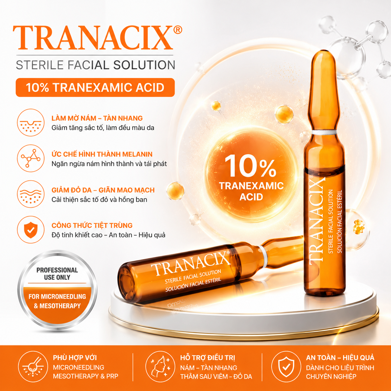 TRANACIX Sterile Facial Solution là gì