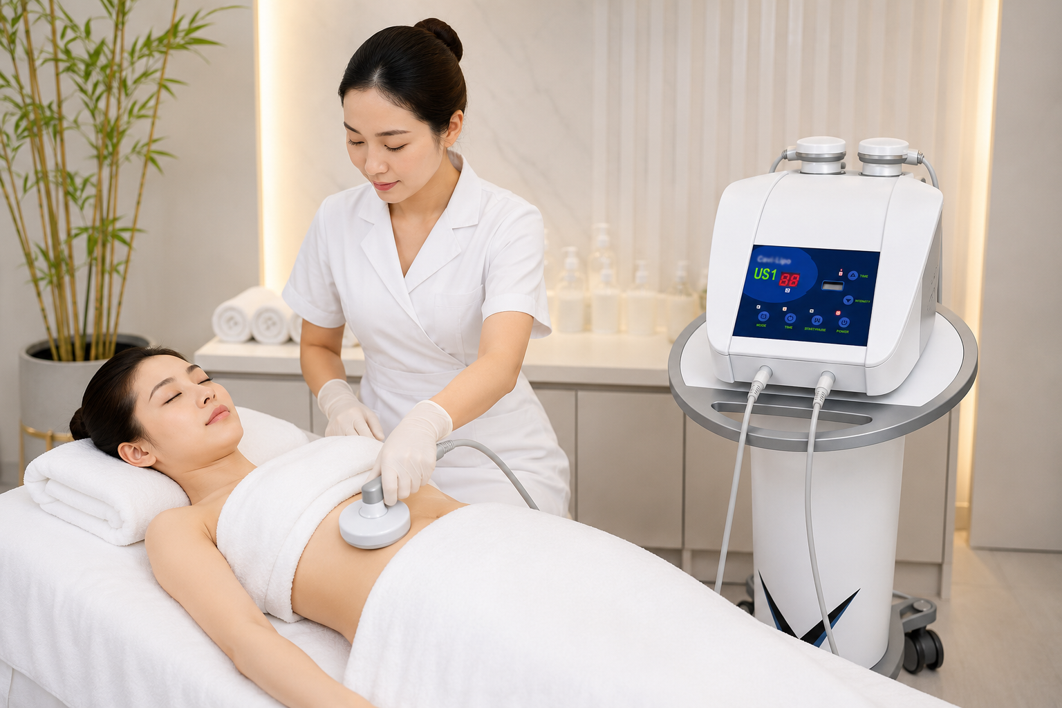 giảm béo bụng máy giảm béo Cavi-Lipo