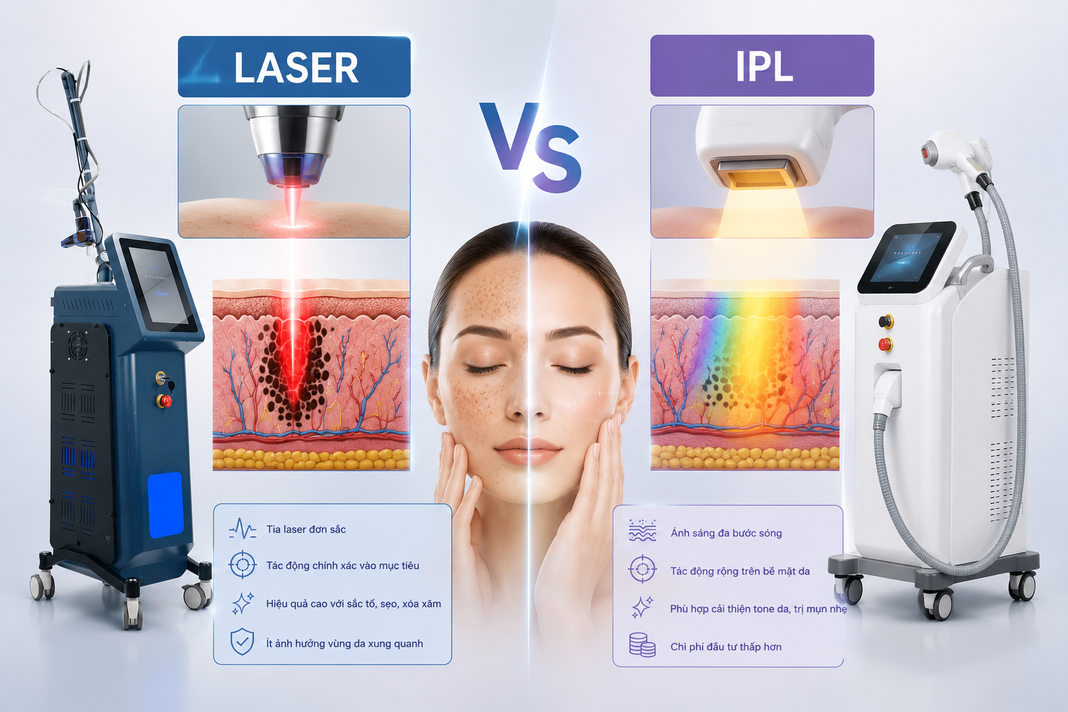 laser và ipl