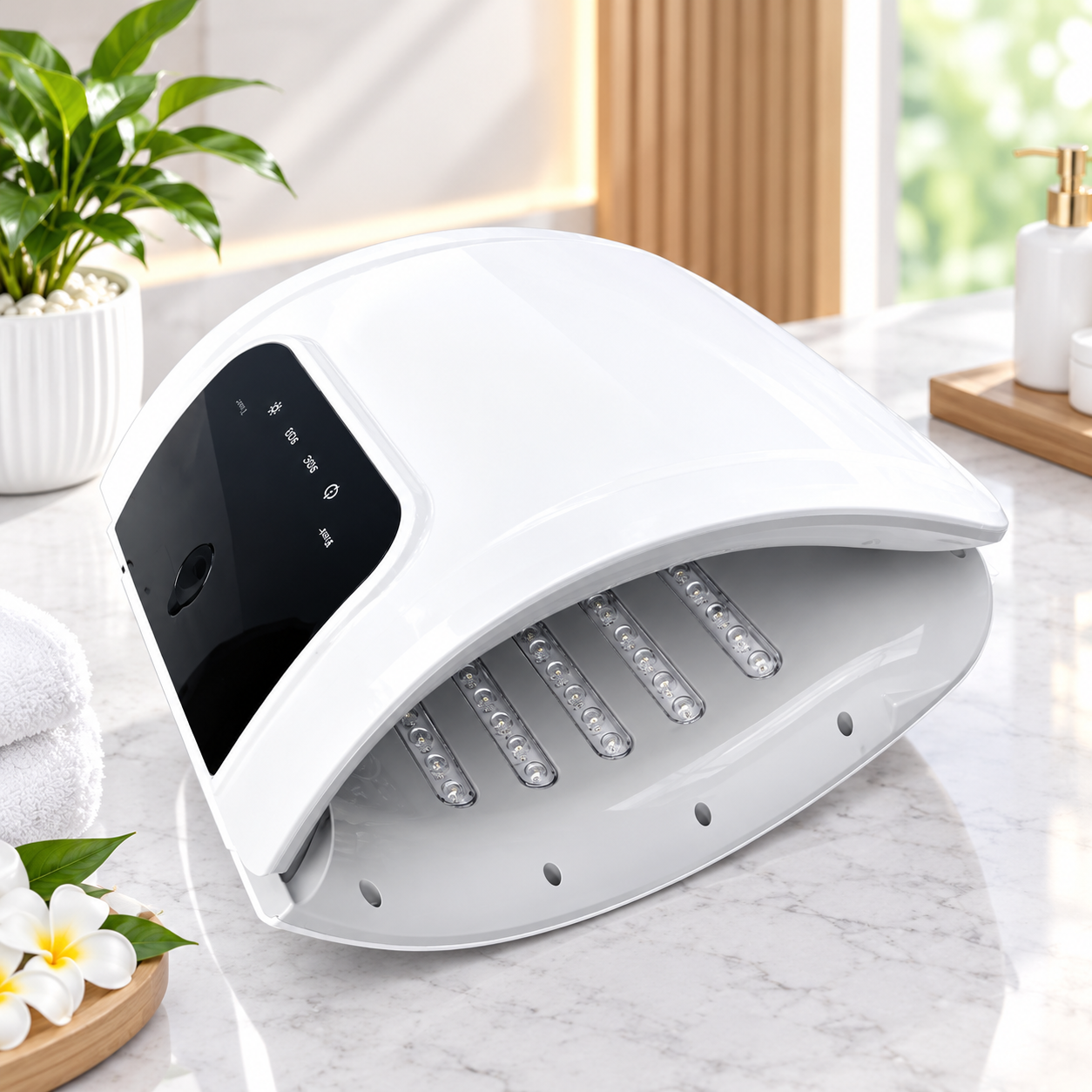 Vòm ánh sáng sinh học có phun sương
