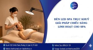 Đèn LED spa trục khuỷu