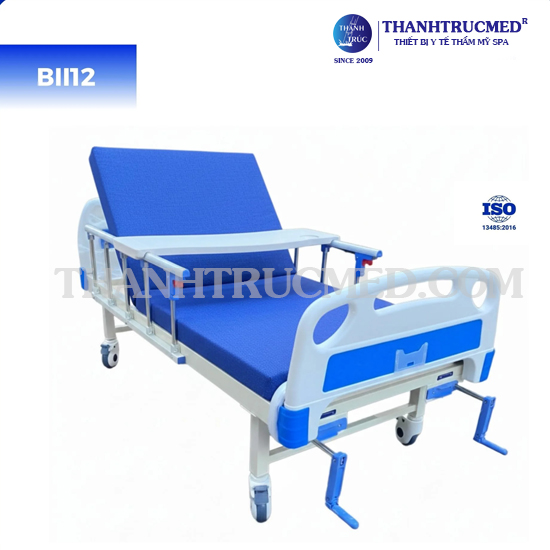 Giường y tế 2 tay quay BII12