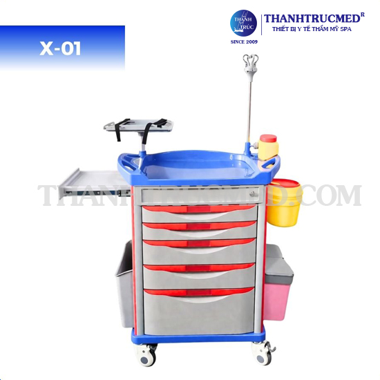 Xe đẩy y tế X-01