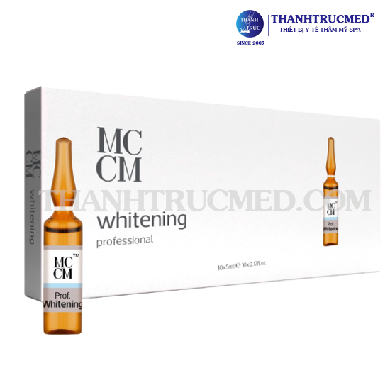 Tinh chất Prof Whitening Cocktail làm trắng sáng và đều màu da